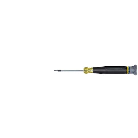 Klein Tools 1/16-Inch Slotted Electronics Screwdriver, 2-Inch 614-2